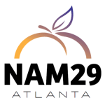 NAM29 logo of peaches
